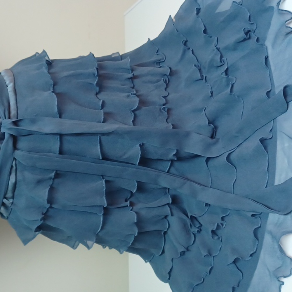 Tristan Exclusive 100% Silk Dress Size 4 - Picture 3 of 14